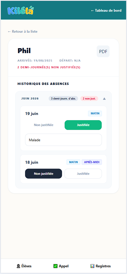Interface Mobile 3